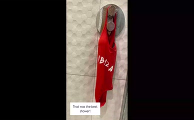 Saira Khan Shower Nude One Piece Tease