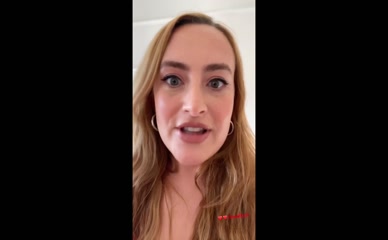 Amelia Dimoldenberg Flower Reveal: Cleavage and Underboob Exposure