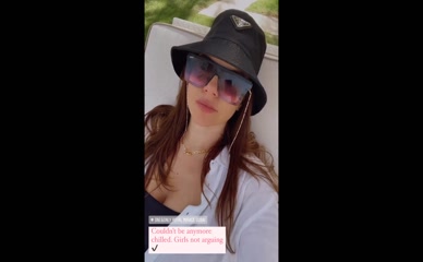 Imogen Thomas Topless Sunbathing
