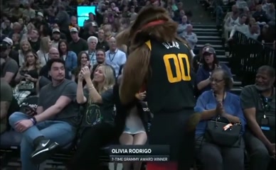 Olivia Rodrigo Utah Jazz Jersey Reveal