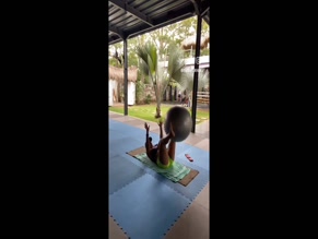 Saira Khan sweaty cleavage workout.