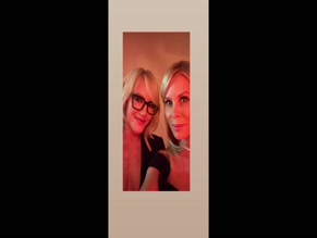 Rachael Harris Topless Blazer Flash