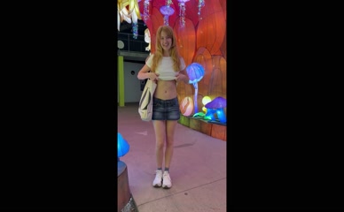 Strawberryplus topless flash in public