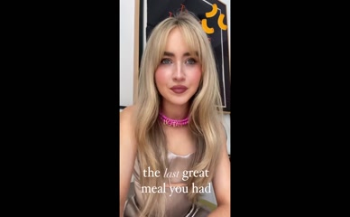 Sabrina Carpenter Mac and Cheese Paris