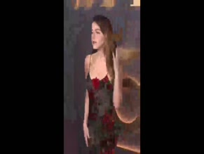 Kiernan Shipka breasts visible through sheer fabric