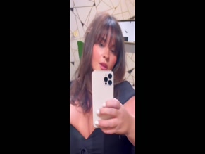 Nicole Denise Johansson Titty Drop Selfie