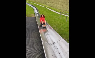 Zendaya Bugs Mouth Slide