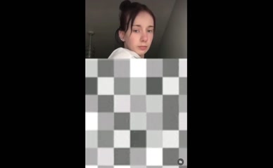 Nude woman in white top censored