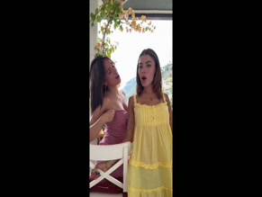 Kenzie Ziegler topless dress slip.