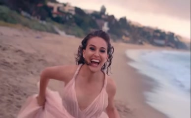 natalieportman nipples beach dress