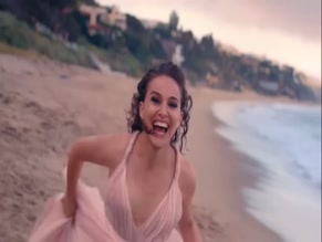 natalieportman nipples beach dress