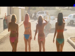 Ashley Benson's Bare Ass in Bikinis