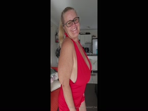 Aussiebarbie07free Big Boobs Red Dress.