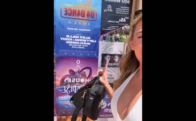 Sian Owen Ibiza Cleavage