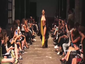 Alejandra Guilmant Topless Runway Show