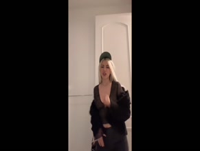 Ava Max Sheer Top Nipple Slip Dance