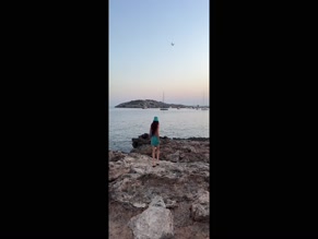 Takarathekoala: walking on beach