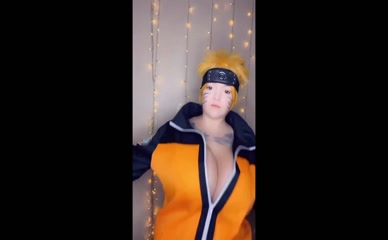 Winter Michelle Naruto cosplay bounce.