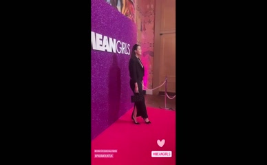 Imogen Thomas cleavage red carpet