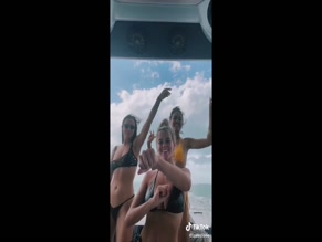 Iza Leslie Tits on Boat