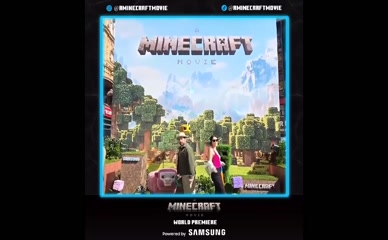 Jane Douglas at Minecraft Movie World Premiere
