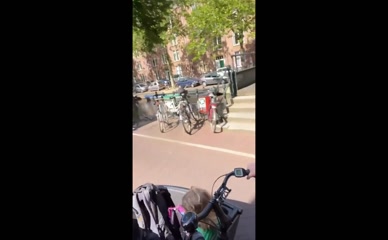 Orla Chennaoui's Sideboob Bike Ride
