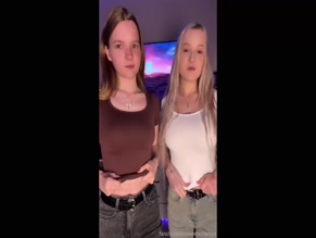 xsweetxcherryx: teen girls teasing big under shirts