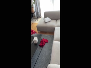 kisscatvip bare-breasted woman in red thong