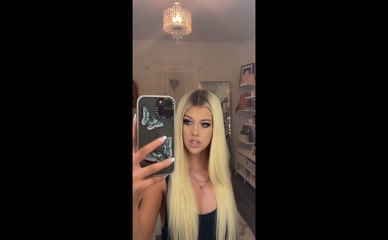 Loren Gray selfie video.
