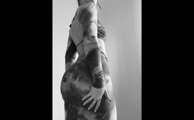 Bootyellu's Ass in Tie-Dye Dress