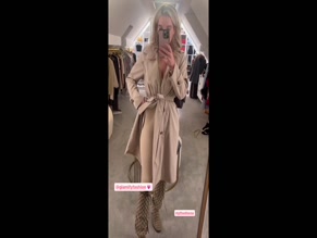 Helen Flanagan's Wardrobe Reveal: Cleavage and Jumpsuit Tease