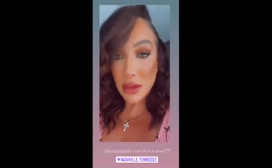 Lina Fanene Cleavage Display