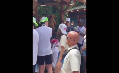 Millie Bobby Brown's Ass at Jurassic Park