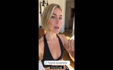 Julianne Hough Bra Top Cleavage