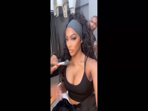 Porsha Williams Cleavage Makeup.