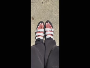 goddesstalltasha feet in sandals