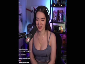 Miss Mikkaa visible cleavage in revealing tank top