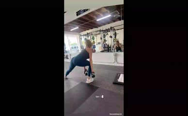 Katheryn Winnick Ass Workout Leggings Gym
