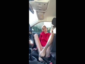 daliadiamante car feet lingerie tease
