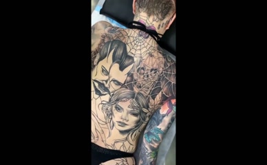 Spittingdiamonds Ass Tattoo Reveal