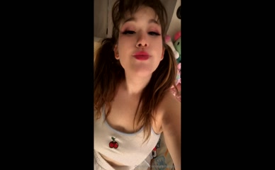 Emersongrace open mouth tongue display