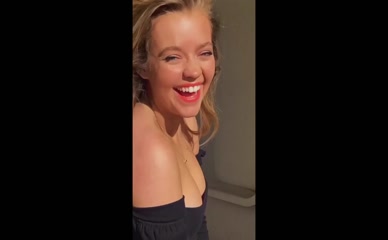 Jade Pettyjohn visible cleavage and exposed shoulders
