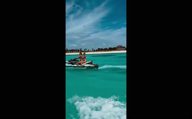 Cavinder Twins Jet Ski Bikini Wipeout