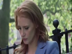 Jessica Chastain nipple slip.