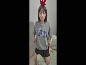 Yururina's Bare Legs and Thighs in Mini Skirt