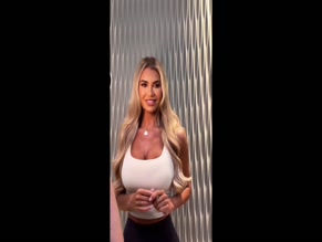 Christine McGuinness Ass & Tits Workout
