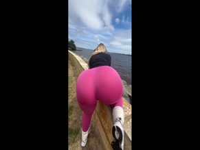 Safiyaax's Ass in Pink Leggings