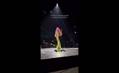 Rihanna India Performance