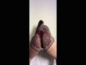 yoyowooh Doggy Style Butt Jiggle in Transparent Fishnets
