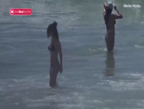 Charli XCX Bikini Beach Ass